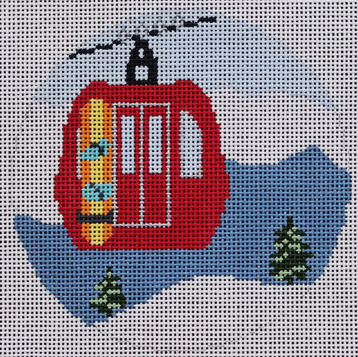 Gondola - w/ Snowboard