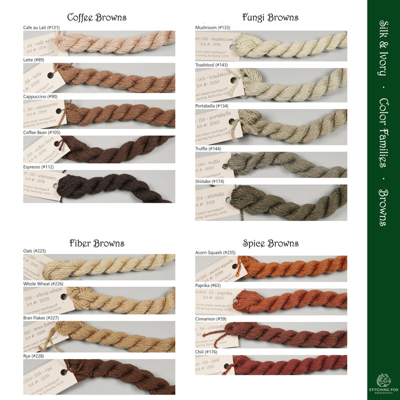 Silk & Ivory - Browns