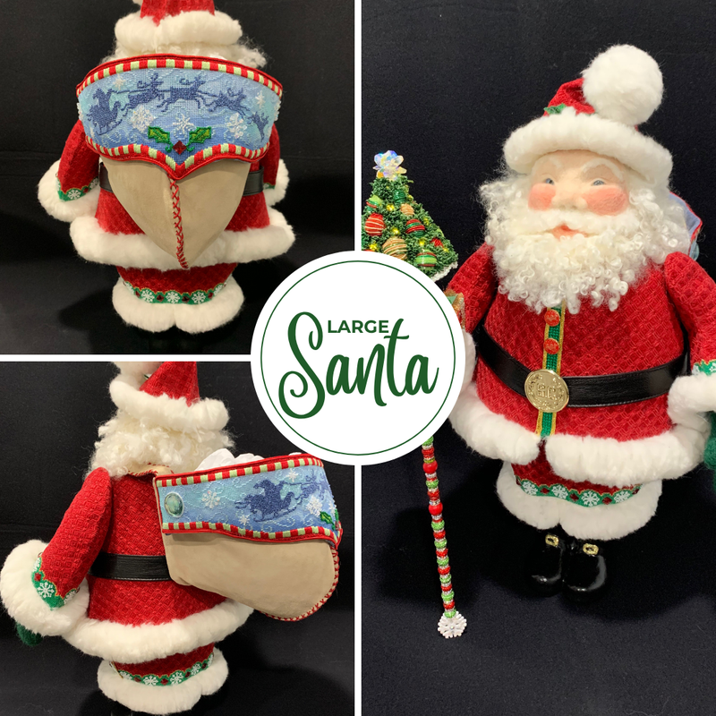 Large Santa · A Felting & Needlepoint Retreat with Brenda Stofft · Sept 30 - Oct 3, 2027