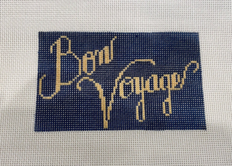Luggage Tag Insert - Bon Voyage