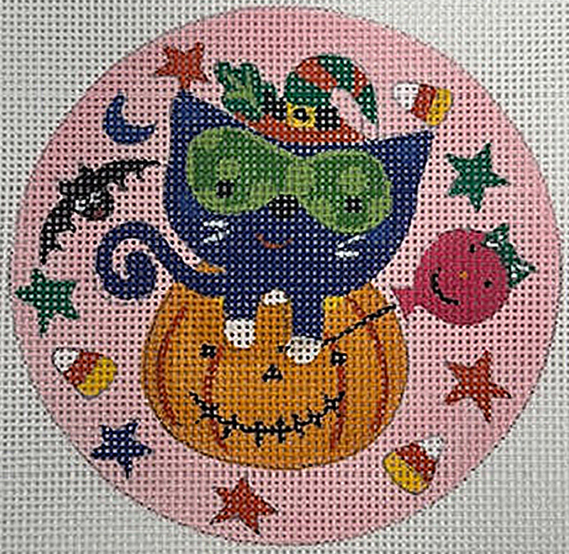Cathy B · Trick Or Treat Cat Ornament