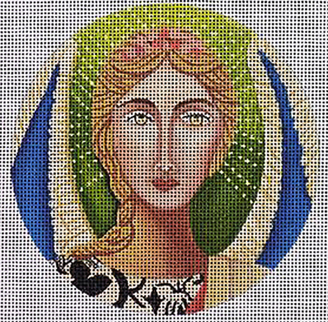 Catherine Nolin · Blue Winged Angel Ornament