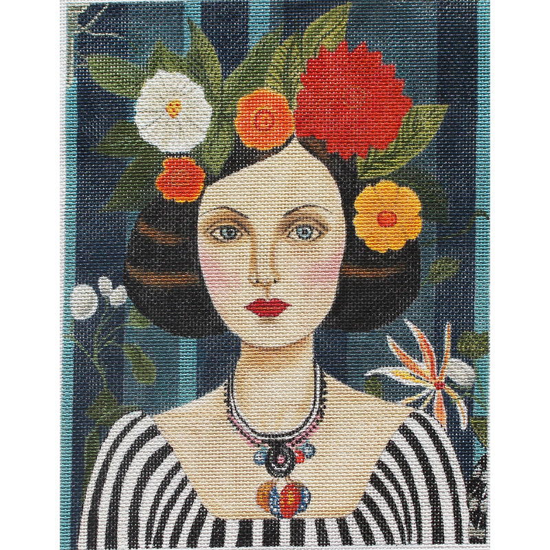 Catherine Nolin · Lady In Stripes Small