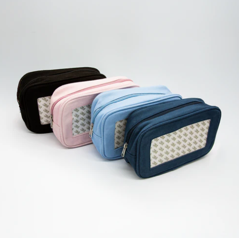 Canvas Cosmetic Bag
