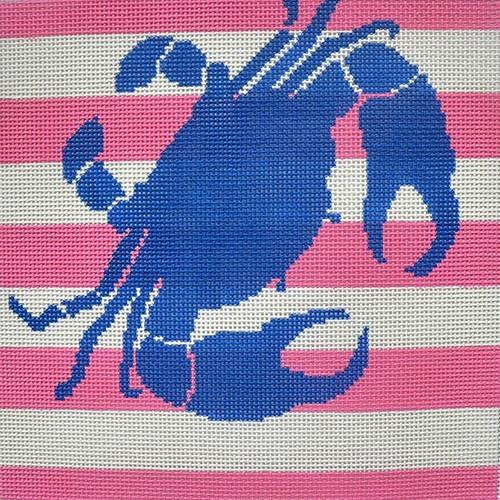 Crab Stencil/Pink