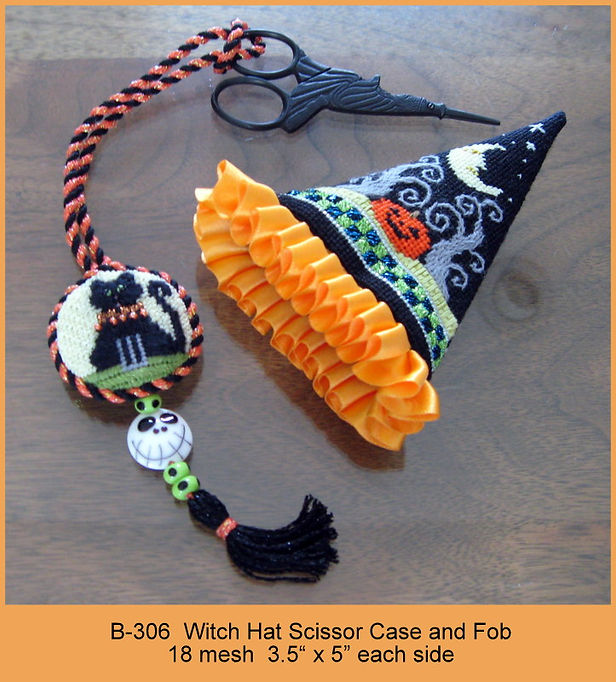 Witch Hat Scissor Case & Fob