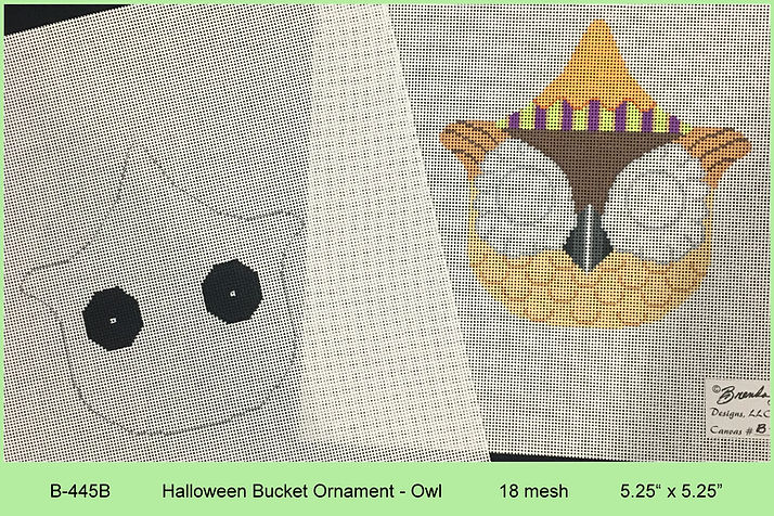 Halloween Bucket Ornament - Owl