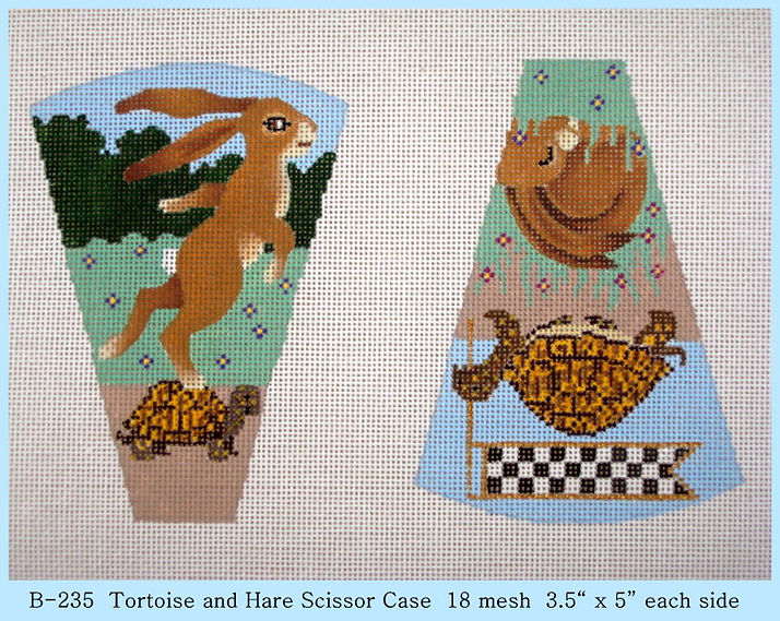 Tortoise & Hare Scissor Case & Fob