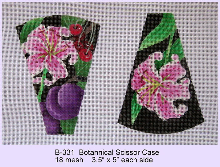 Botanical Scissor Case
