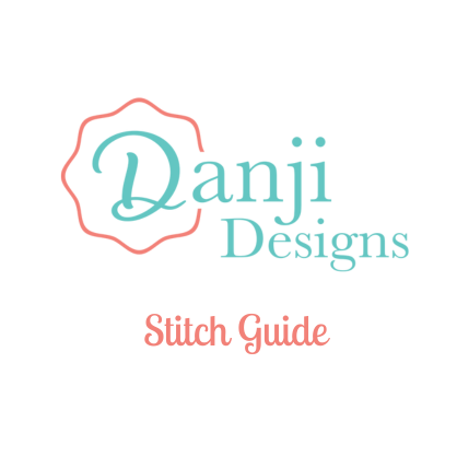 Stitch Guide for Poinsettia Hat Snowman Candy Cane (13m) · D-CH-42-13M