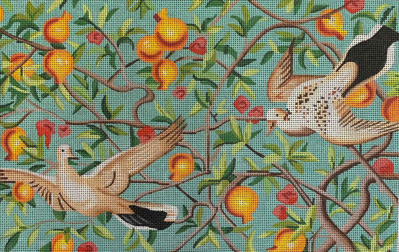 White Birds/Pomegranates