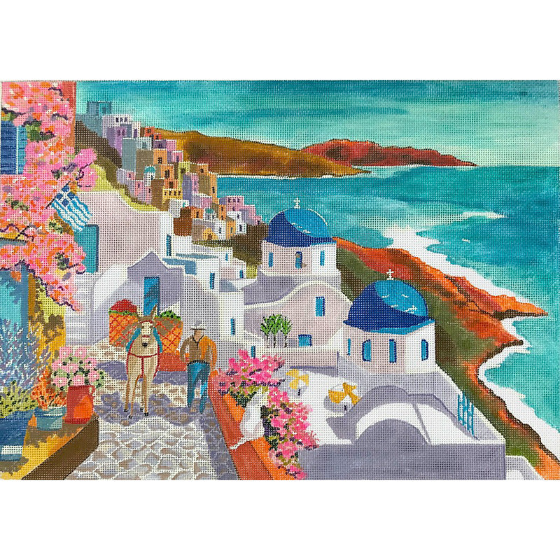 Ellen Negley · Santorini Greece