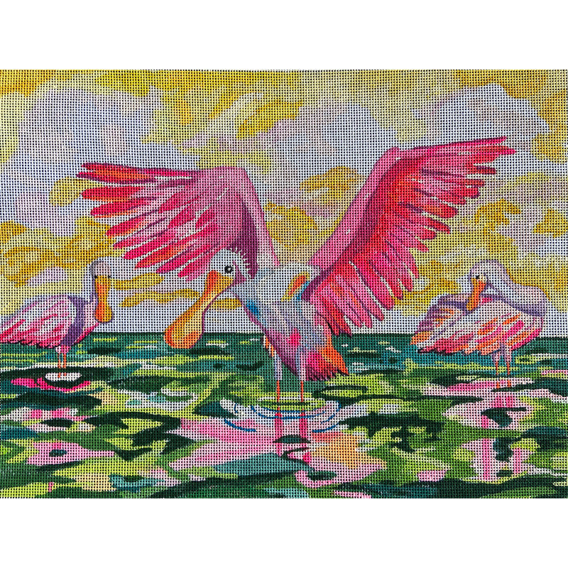 Ellen Negley · Spoonbills