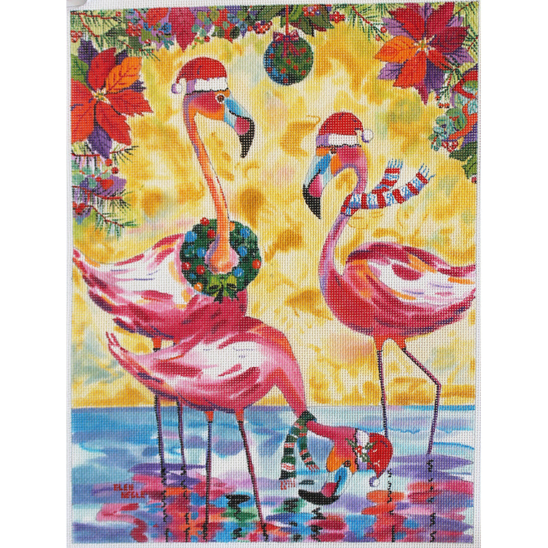 Ellen Negley · Flamingo Christmas