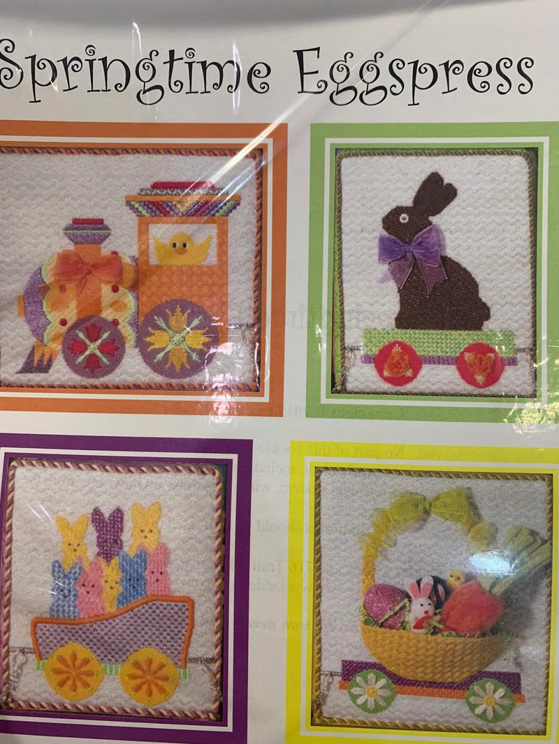 Springtime Eggspress · Easter Train Set of 4