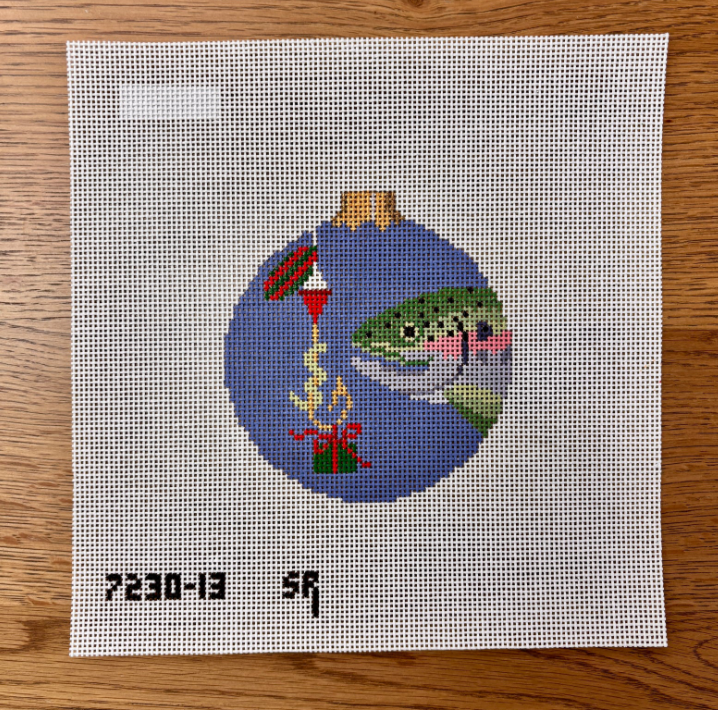 Fish Gift, 4.5" Round - 13 Mesh