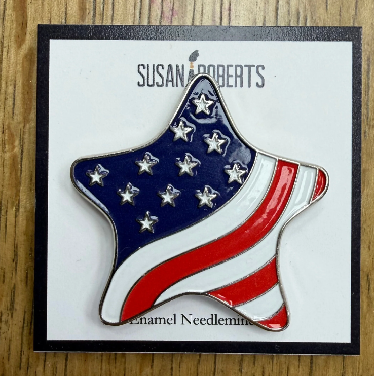Flag Star Needleminder