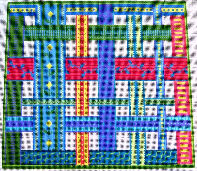 French Ribbon Tote Bag - 4 pieces