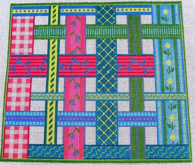 French Ribbon Tote Bag - 4 pieces