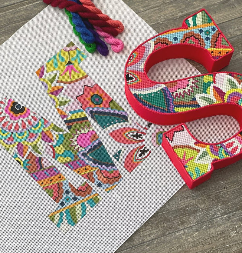 12" Vibrant Letters (18m)