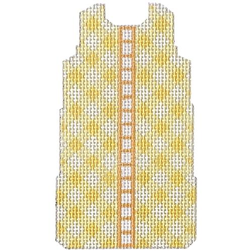 Yellow Gingham Mini shift