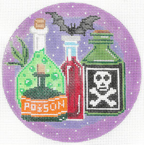 13 Days of Halloween - 4 Potion Bottles
