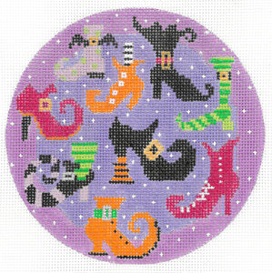 13 Days of Halloween - 9 Colorful Witch Boots