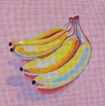Bananas on Pink