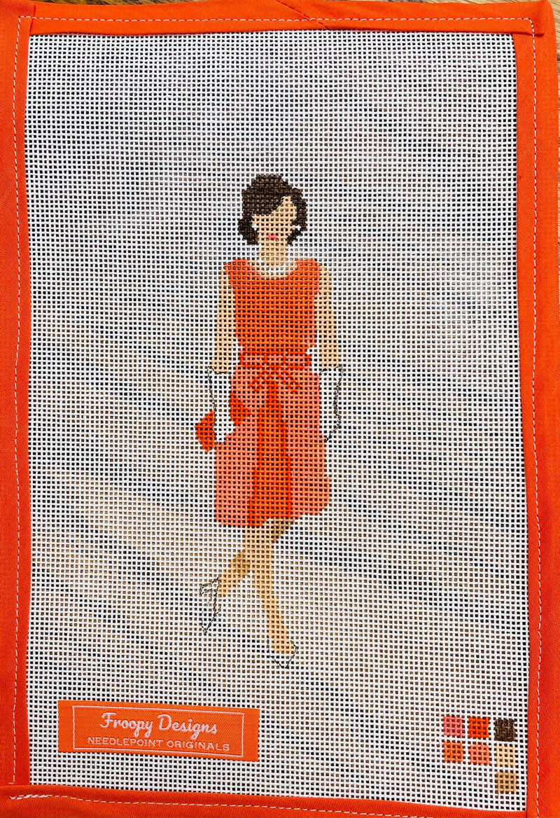 Jackie in Orange