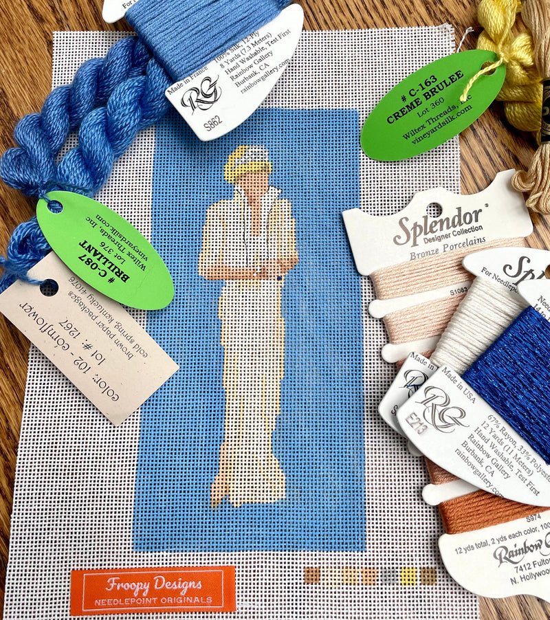 Diana in Pearl Dress