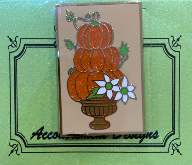 Pumpkin Topiary (Orange) - Needleminder