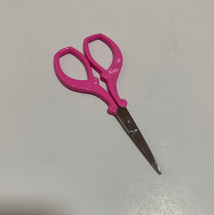 Scissors - Bright Pink Fleur 3.5"