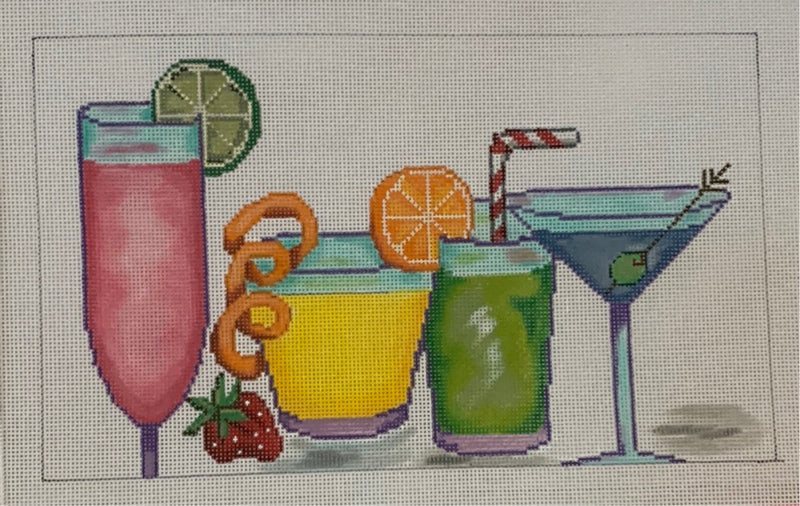 Summer Drinks pillow