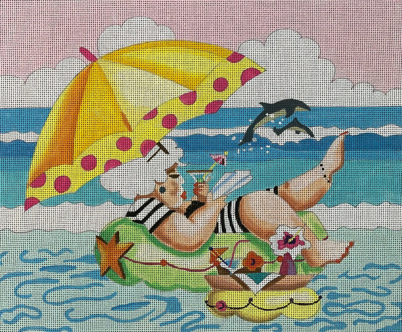 Chubby Lady W Double Tubes