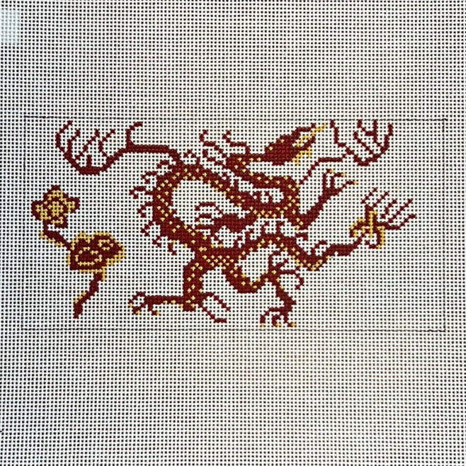 Chinoiserie Dragon-Red