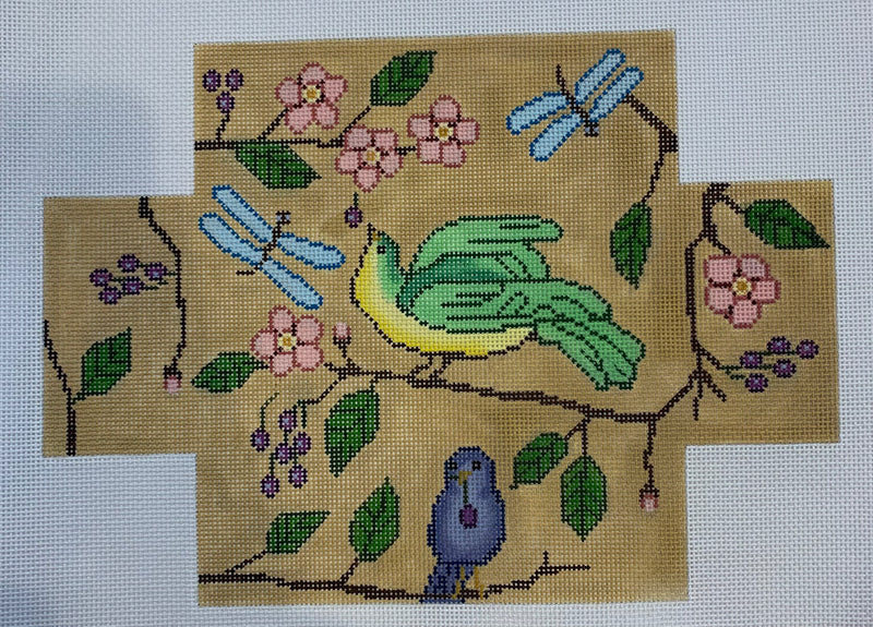 Birds Brickcover - Beige