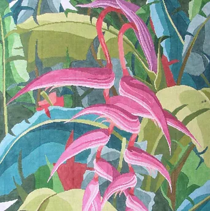 Jungle Orchid Rug