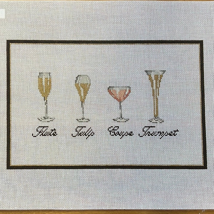 Kate Woodward ·  Champagne Glasses
