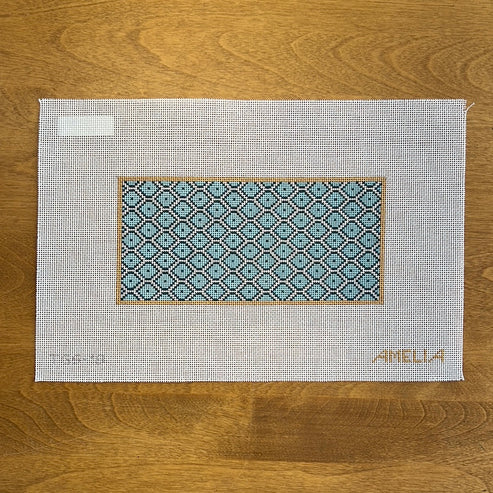 Amelia Bond · Blue Fish Scale Eyeglass Case