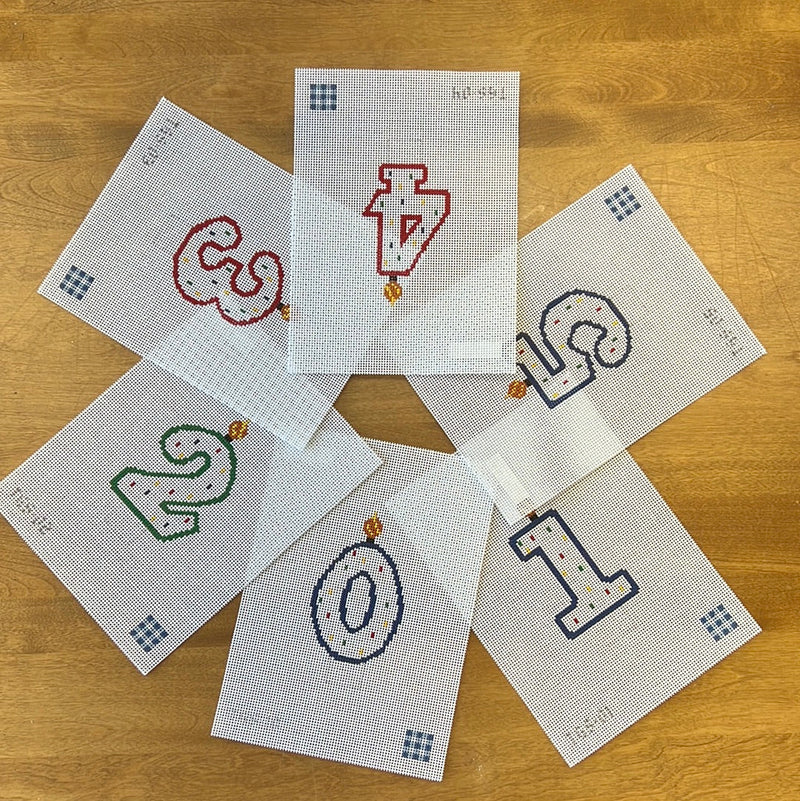 Candle Numbers · Large