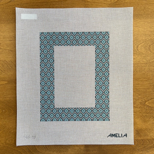 Amelia Bond · Blue Fish Scale Frame