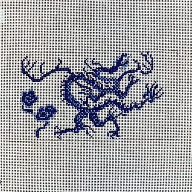 Chinoiserie Dragon-Blue