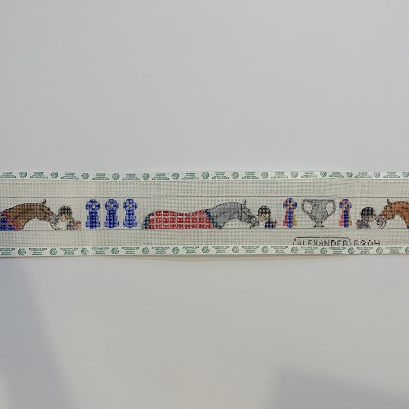 Little Girls Love their horses - 4 Horses w/ Ribbons & Trophy