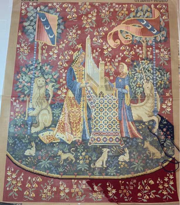 Renaissance Tapestry (Partially Stitched)