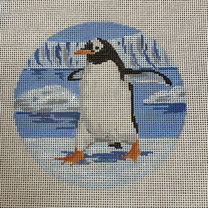 Frolicking Penguin