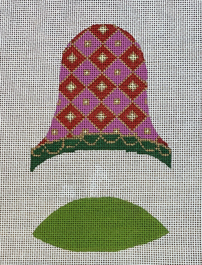 Dimensional Bell Pink and Green