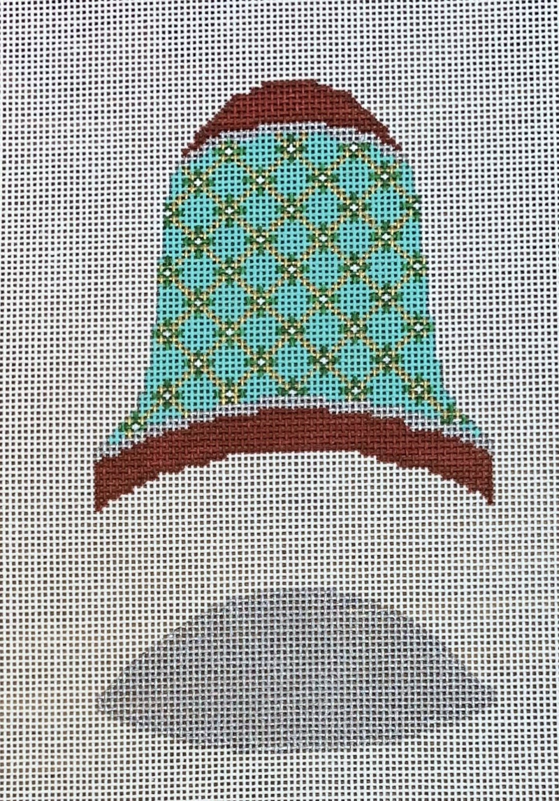 Dimensional Bell Aqua and Silver