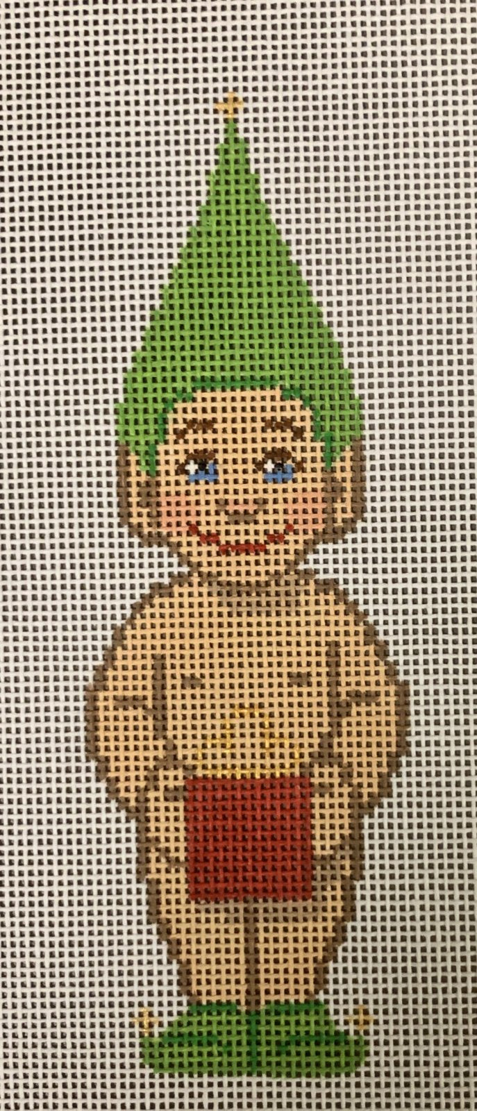 Naked Elf with Present