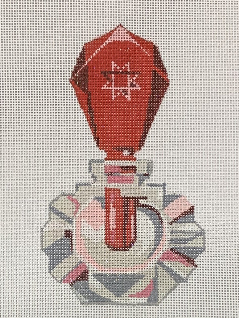 Ruby Dauber Perfume Bottle