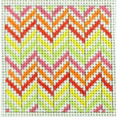 Happy Chevron Tropical Insert